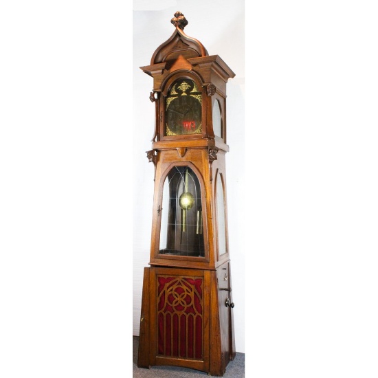 15.5" Regina Style 2 Music Box Hall Clock