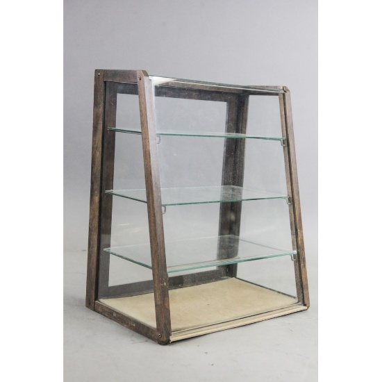 Slant Front Countertop Showcase