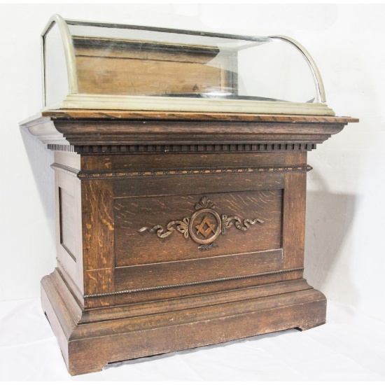 Antique F.X. Ganter Display Case