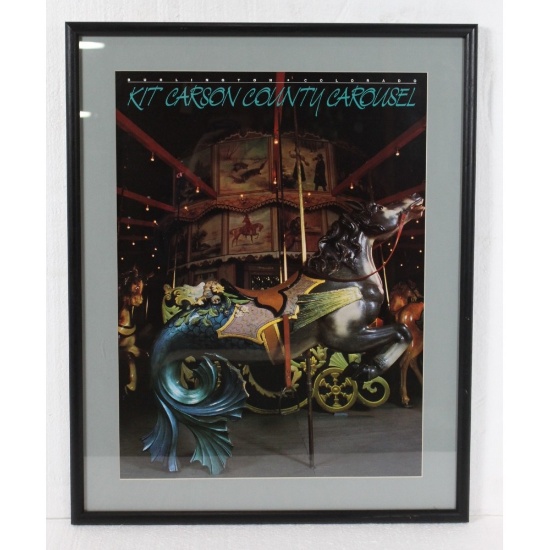 Kit Carson County Carousal Horse Print
