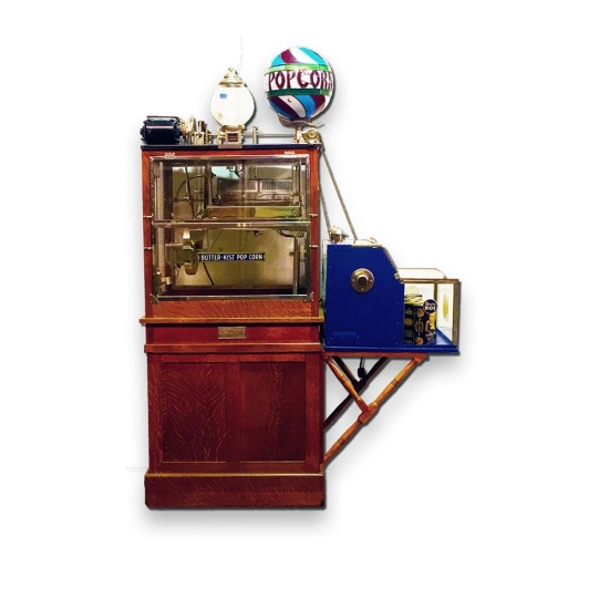Holcomb & Hoke Popcorn and Peanut Machine