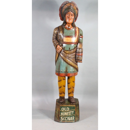 Cigar Store Indian Tobacco Figure