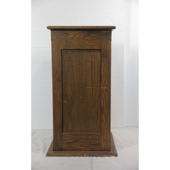Contemporary Slot Machine Oak Stand