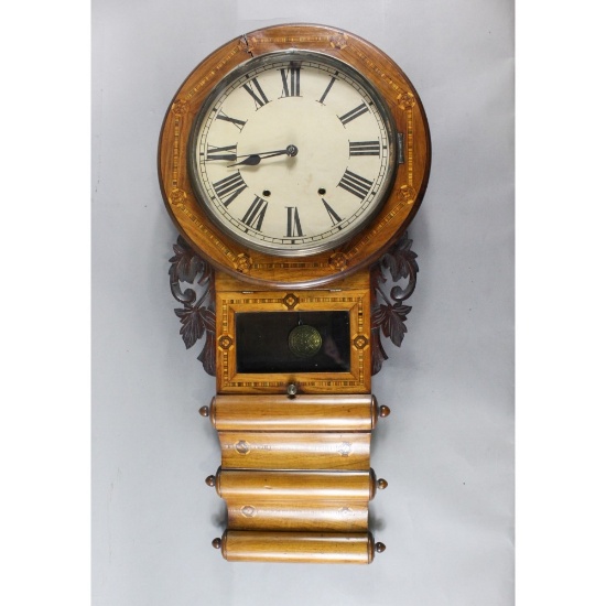 Vintage Chiming Wall Clock