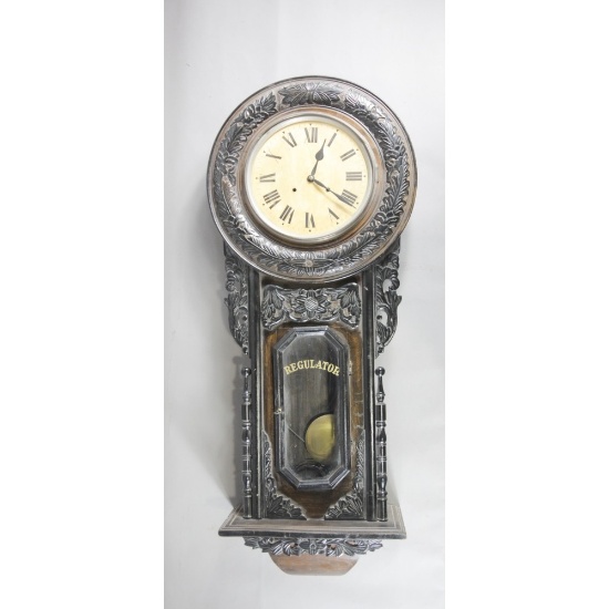 Large Regulator Wall Clock