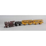 Vintage Cast Iron Toy Train PRR America