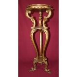 Antique Style Gold Pedestal