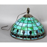 Antique Leaded Stained Glass Ceiling Shade