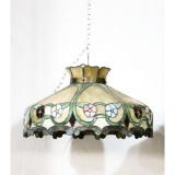 Antique Leaded Stained Glass Ceiling Shade