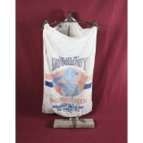 Early Country Store Cast Iron Grain Bag Holder