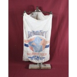 Early Country Store Cast Iron Grain Bag Holder