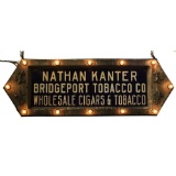 Enameled Tobacco Sign 1915 Chicago