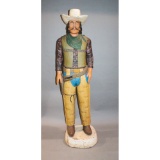 Cigar Store Figure Cowboy/Indian