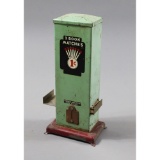 Vintage Coin Op 1¢ Match Vending Machine