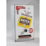 Bayer Aspirin 25¢ Coin Op Aspirin Dispenser