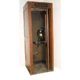 Wooden Phone Booth