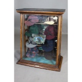 Vintage Country Store Hat Display Show Case