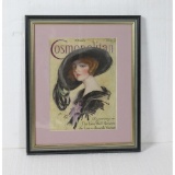Cosmopolitan Magazine Cover 1923 Framed