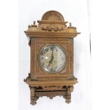 Ornate Wood Wall Clock