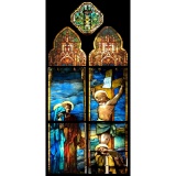Original Tiffany Crucifixion Windows