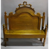 Ornate Wooden Bench