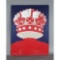 Red Crown Gas Pump Globe Painting