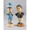 Oliver Hardy and W.C. Fields Statues