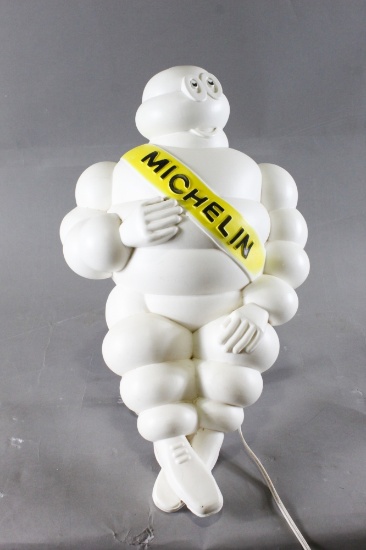 Rare 1966 Michelin Man Plastic Lamp