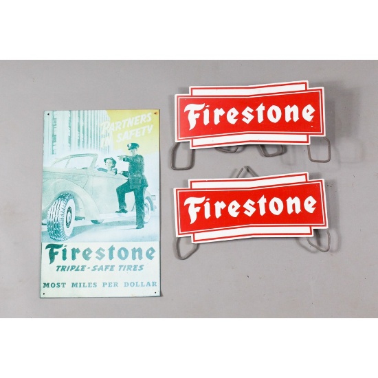 Firestone Advertising Signs (3)