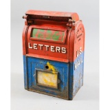 Unrestored Vintage Cast Iron Mail Box