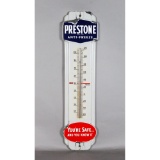 Prestone Anti-Freeze Porcelain Thermometer