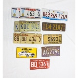 Various Automobile License Plates 100+