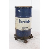 Vintage 20 Gallon Grease Can 