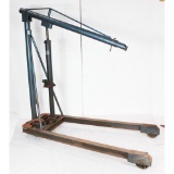 Vintage 3/4 Ton Shop Crane Engine Hoist Walker