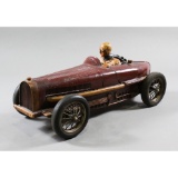Vintage Composition Desk Model Race Car