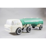 Plastic Cities Service Toy Truck