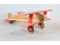Vintage Child's Wood Airplane Scooter