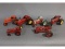 Misc Cast Iron Toy Tractors (6)