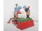 Football Players Mechanical Cast Iron Bank Repro