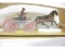 Cast Iron Fire Chief's Horse & Buggy NIB