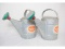 Wheeling Corrugated Steel Watering Cans (2)