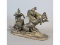 Brass/Gold Decorative Chariot Figurine