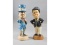 Oliver Hardy and W.C. Fields Statues (2)