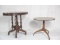 Oval Victorian Walnut Side Tables (2)