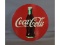 Coca-Cola Large Round Tin Sign 44 1/2