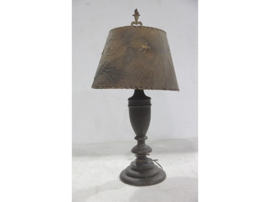 Vintage Table Lamp with Shade