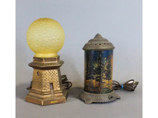 Lighthouse and Motion Lamps (2)