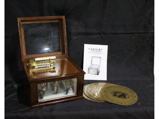 Crosley 19th Century Ballroom Dances Music Box NIB