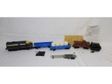 Lionel Santa Fe Engine #204 and Misc Parts