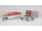 Phillips 66 Power Yacht and Vintage Roller Skates
